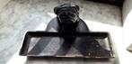 Vintage Pennenbak Messing Zwart Bulldog, Ophalen of Verzenden