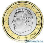 Belgie 5 muntstukken Euros 1999 Unc.