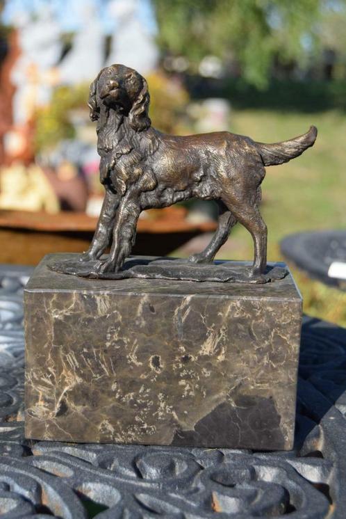 Bronze animalier signé (un chien de chasse), Antiquités & Art, Antiquités | Bronze & Cuivre, Bronze, Enlèvement