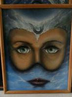 Schilderij - airbrush, Antiek en Kunst, Ophalen