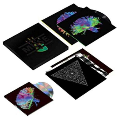 2LP+Cd+Dvd Box Muse The 2nd Law met 3 Art Prints Vinyl ZGAN, Cd's en Dvd's, Vinyl | Pop, Zo goed als nieuw, 2000 tot heden, Overige formaten