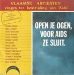Vlaamse artiesten zingen ter bestrijding van AIDS - Single, 7 pouces, En néerlandais, Enlèvement ou Envoi, Single