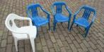 4 Prima Kinderstoelen in PVC - stapelbaar, Overige typen, Ophalen of Verzenden, Zo goed als nieuw