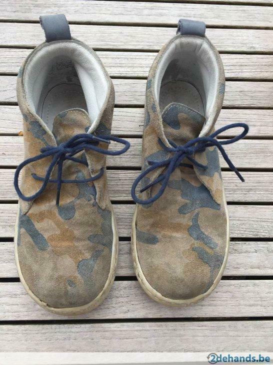 Emel jongensbottines leger look 31 in prima staat, Kinderen en Baby's, Kinderkleding | Schoenen en Sokken, Gebruikt, Schoenen