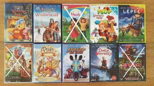 Kinder-dvd's: bekende titels! (set of apart te koop), Cd's en Dvd's, Dvd's | Kinderen en Jeugd, Zo goed als nieuw, Film, Avontuur