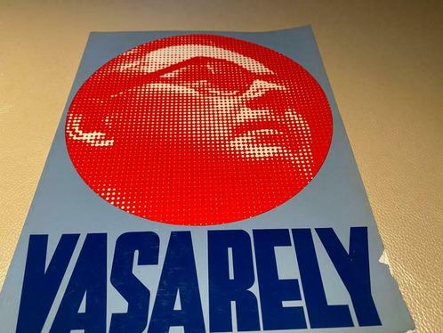 Victor Vasarely Op Art Schilderijen jaren 70, 60pag, Boeken, Kunst en Cultuur | Beeldend, Zo goed als nieuw, Schilder- en Tekenkunst