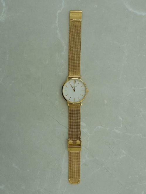 BERING dames klassieke Milanese gouden (verguld) horloge, Handtassen en Accessoires, Horloges | Dames, Nieuw, Polshorloge, Overige merken