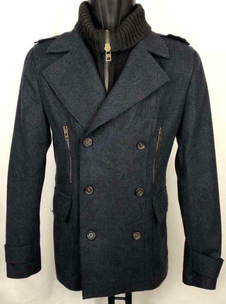 Jas, vest voor mannen van Patrizia Pepe.  48/50, Kleding | Heren, Jassen | Winter, Zo goed als nieuw, Maat 48/50 (M), Zwart, Verzenden