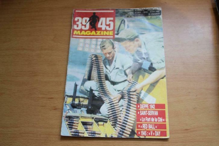 WW2 39/45 magazine N°6 (1985), Verzamelen, Militaria | Tweede Wereldoorlog, Landmacht, Boek of Tijdschrift, Verzenden