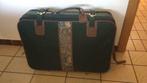 Grande valise look vintage sur roulettes, Comme neuf, Roulettes
