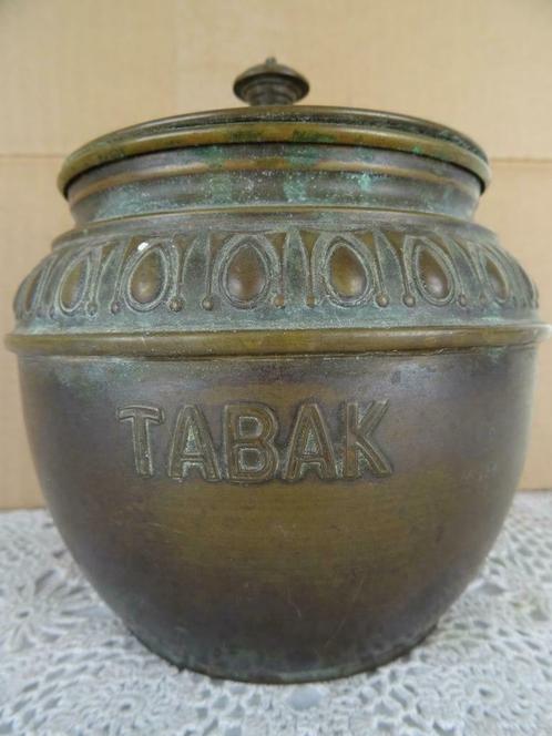 Antieke tabakspot Daalderop Hollandse tabakspot Art nouveau, Antiek en Kunst, Antiek | Overige Antiek, Ophalen of Verzenden