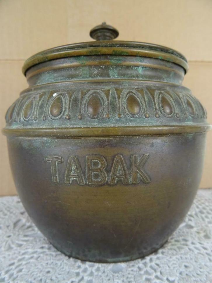 Antieke tabakspot Daalderop Hollandse tabakspot Art nouveau, Antiek en Kunst, Antiek | Overige Antiek, Ophalen of Verzenden