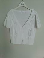 Witte bolero met korte mouwen en V-hals, Kleding | Dames, Cassis, Wit, Ophalen of Verzenden, Zo goed als nieuw
