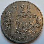 Frankrijk - 25 centimes - 1904, Ophalen of Verzenden, Frankrijk, Losse munt