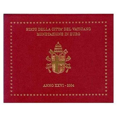 BU set Vaticaan 2004 Blister - 1 cent tm 2 euro, Postzegels en Munten, Munten | Europa | Euromunten, Setje, Overige waardes, Vaticaanstad