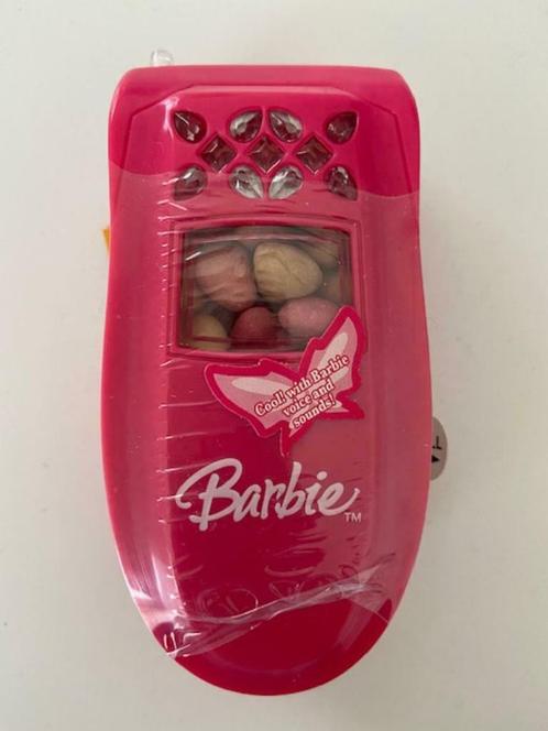 GSM Neuf plastique BARBIE + Miroir + Bonbons + Sons : MATTEL, Kinderen en Baby's, Speelgoed | Overig, Nieuw, Meisje, Ophalen of Verzenden
