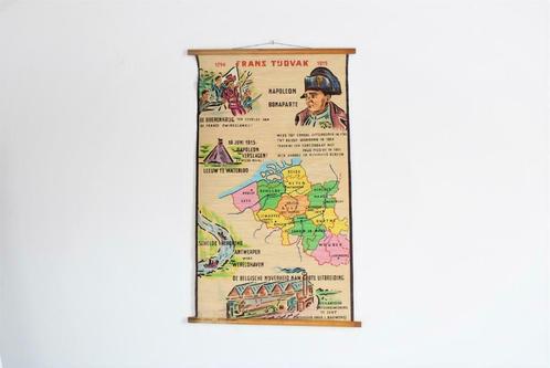 Carte scolaire avec Napoleon Bonaparte, Antiquités & Art, Antiquités | Cartes scolaires, Histoire, Enlèvement ou Envoi