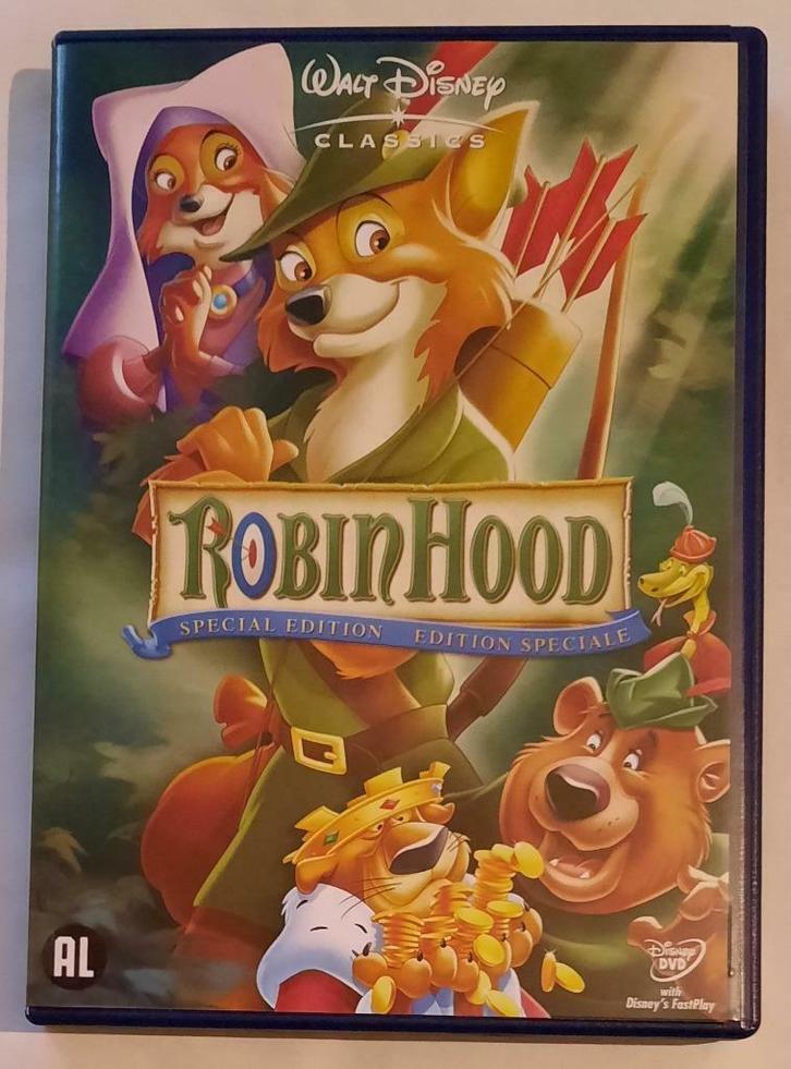 Robin des Bois (Walt Disney/Édition Spéciale), Cd's en Dvd's, Dvd's | Tekenfilms en Animatie, Tekenfilm, Alle leeftijden, Ophalen of Verzenden