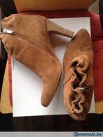 bottines daim victoria wood 41, Gedragen, Bruin, Lage of Enkellaarzen
