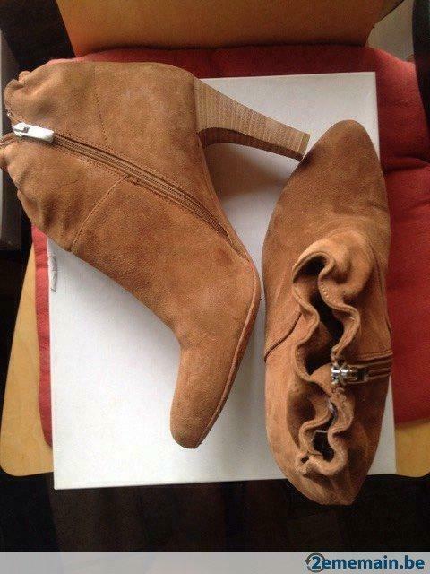 bottines daim victoria wood 41, Kleding | Dames, Schoenen, Gedragen, Lage of Enkellaarzen, Bruin