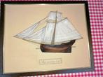 halfmodel American sloop 1741, Antiquités & Art, Curiosités & Brocante, Enlèvement