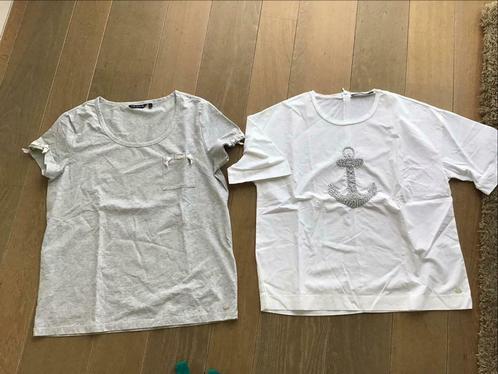 River woods t-shirt maat large,nieuwstaat, Vêtements | Femmes, T-shirts, Comme neuf, Taille 42/44 (L), Blanc, Manches courtes
