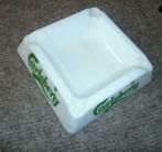 witte asbak CARLSBERG, Ophalen of Verzenden, Gebruikt, Overige typen, Overige merken