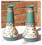 § paire de vase art deco craquelé, Antiek en Kunst, Antiek | Keramiek en Aardewerk, Ophalen of Verzenden
