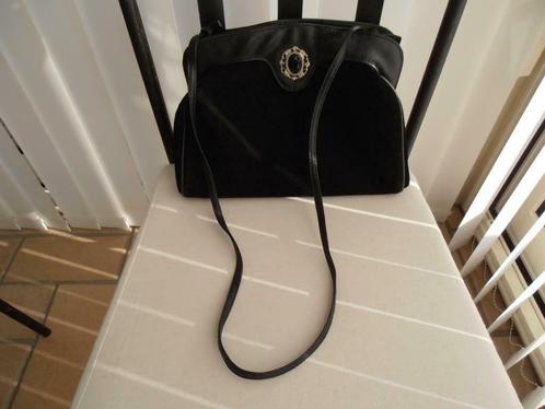 Sac à bandoulière, velours/similicuir, DAVIDT'S Design, Handtassen en Accessoires, Tassen | Schoudertassen, Gebruikt, Overige merken