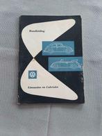 Originele handleiding Volkswagen Vw Kever, Ophalen of Verzenden
