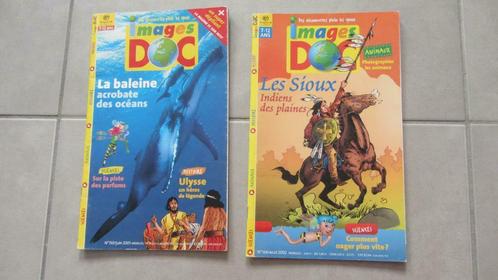 Lot de 2 magazines "Images Doc" en très bon état, Livres, Journaux & Revues, Utilisé, Autres types, Enlèvement ou Envoi