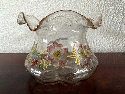 Pantin – Stumpf, Touvier en Viollet - Art Nouveau vaas, Antiek en Kunst, Antiek | Glaswerk en Kristal, Ophalen of Verzenden