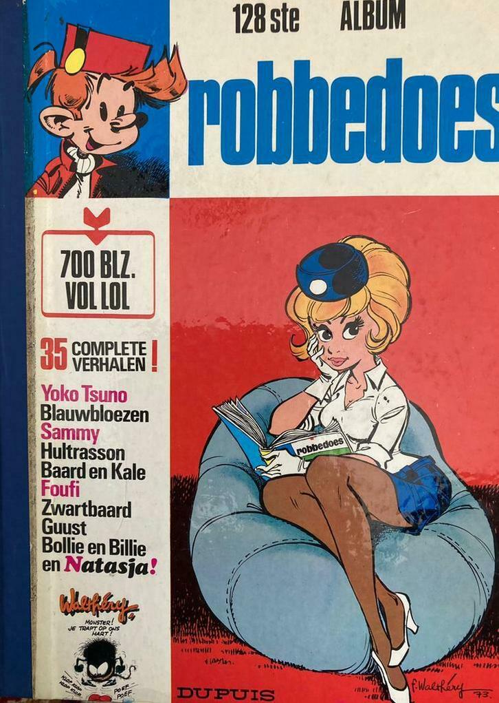Vintage 1971 Album 128 Robbedoes - Uitgeverij Dupuis, Livres, BD | Comics, Enlèvement