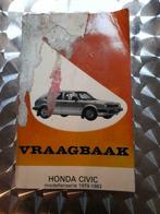 Vraagbaak Honda civic, Ophalen of Verzenden