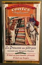 Cassette audio La Princesse au petit pois raconté par B.F., Enlèvement ou Envoi, Enfants et Jeunesse, 1 cassette audio, Originale