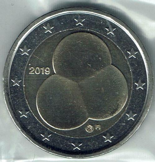 2€ Finland Finlande 2019 UNC, Timbres & Monnaies, Monnaies | Europe | Monnaies euro, Monnaie en vrac, 2 euros, Finlande, Envoi