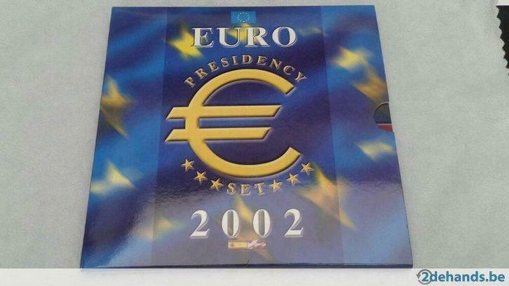 Officiële euromunten 2002 presidency set., Postzegels en Munten, Munten | Europa | Euromunten, Ophalen of Verzenden