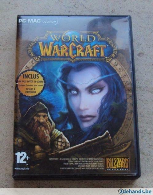 PC Mac DVD-rom : World of Warcraft, Games en Spelcomputers, Games | Pc, Gebruikt, Ophalen of Verzenden