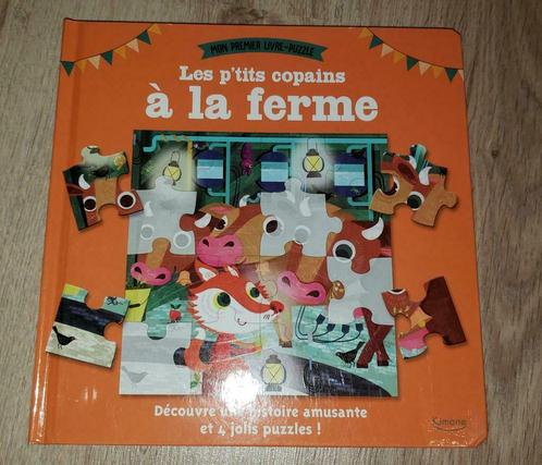 ② Livre puzzle à la ferme — Livres pour enfants