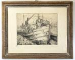 gravure - J. A. Verbeke - Le Maria, Antiek en Kunst, Ophalen of Verzenden