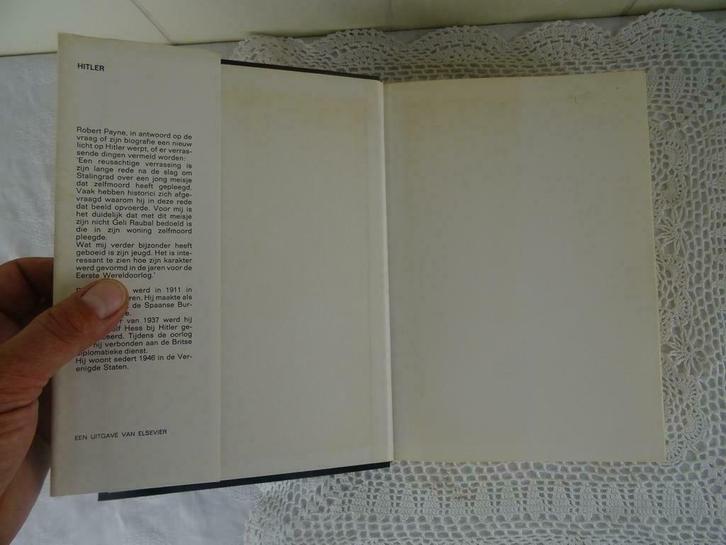 Hitler Een leven voor de dood Robert Payne Boek Hitler WO2, Boeken, Oorlog en Militair, Zo goed als nieuw, Overige onderwerpen