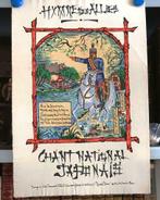 Les Hymnes Alliés Chant National Japonais 1916 1/1000 ex, Antiquités & Art, Enlèvement ou Envoi