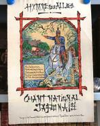 Les Hymnes Alliés Chant National Japonais 1916 1/1000 ex, Antiek en Kunst, Kunst | Litho's en Zeefdrukken, Ophalen of Verzenden
