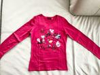 Fuschia longsleeve Catimini - maat 12 jaar, Catimini, Zo goed als nieuw, Shirt of Longsleeve, Verzenden