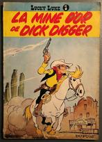 B.D. Lucky Luke n°1 : La mine d'or de Dick Digger 1969, Une BD, Morris, Utilisé, Enlèvement ou Envoi