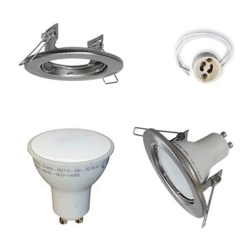 Spot LED encastrable fixe 5w kit complet beschikbaar voor biedingen