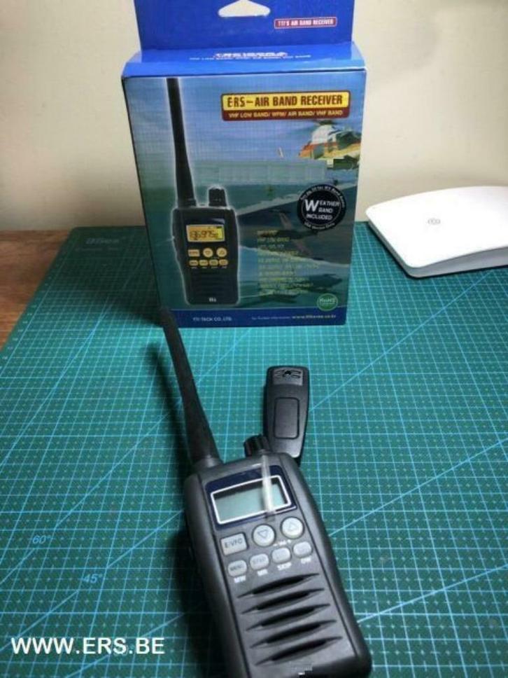 luchtvaart ontvanger, Télécoms, Talkies-walkies & Walkies-talkies, Neuf, Talkie-walkie ou Walkie-talkie, 15 km ou plus, Avec clip de ceinture