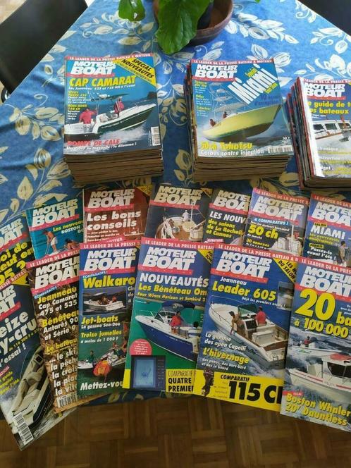 Magazine Moteur Boat 59 exemplaires, Boeken, Sportboeken, Ophalen of Verzenden
