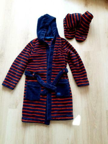 Robe de chambre avec chaussons assortis jbc 122, Garçon ou Fille, Enlèvement ou Envoi, Autres types, JBC