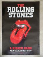 Poster The Rolling Stones - album A Bigger Bang, Comme neuf, Enlèvement ou Envoi